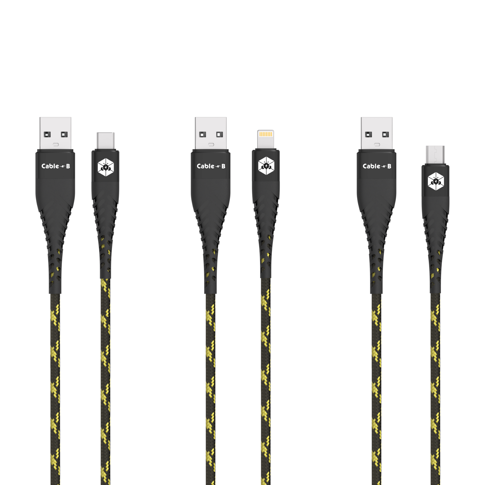 ⚡️Cable-B USB 3A 快差數據線⚡️ 3條任選